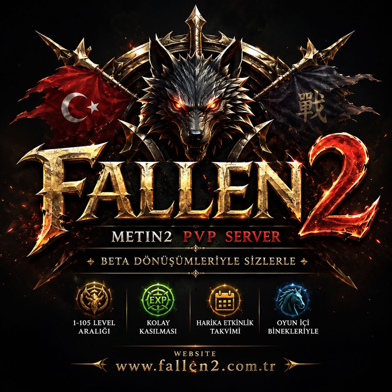 Fallen2 Metin2 Pvp Server 1-105